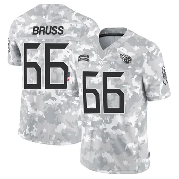 Youth Logan Bruss Tennessee Titans Nike Limited 2024 Salute to Service Jersey - Arctic Camo