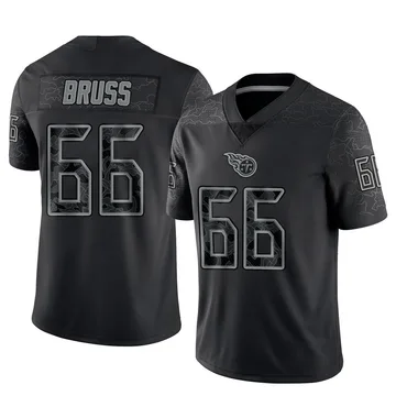 Youth Logan Bruss Tennessee Titans Nike Limited Reflective Jersey - Black