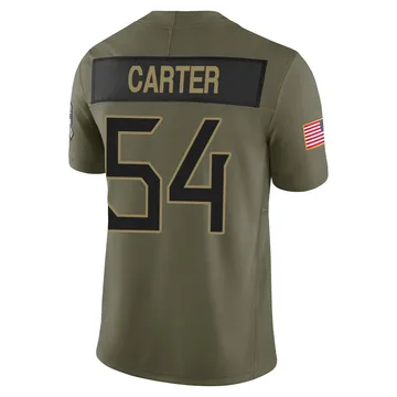 Youth Lorenzo Carter Tennessee Titans Nike Limited 2025 Salute to Service Jersey - Olive