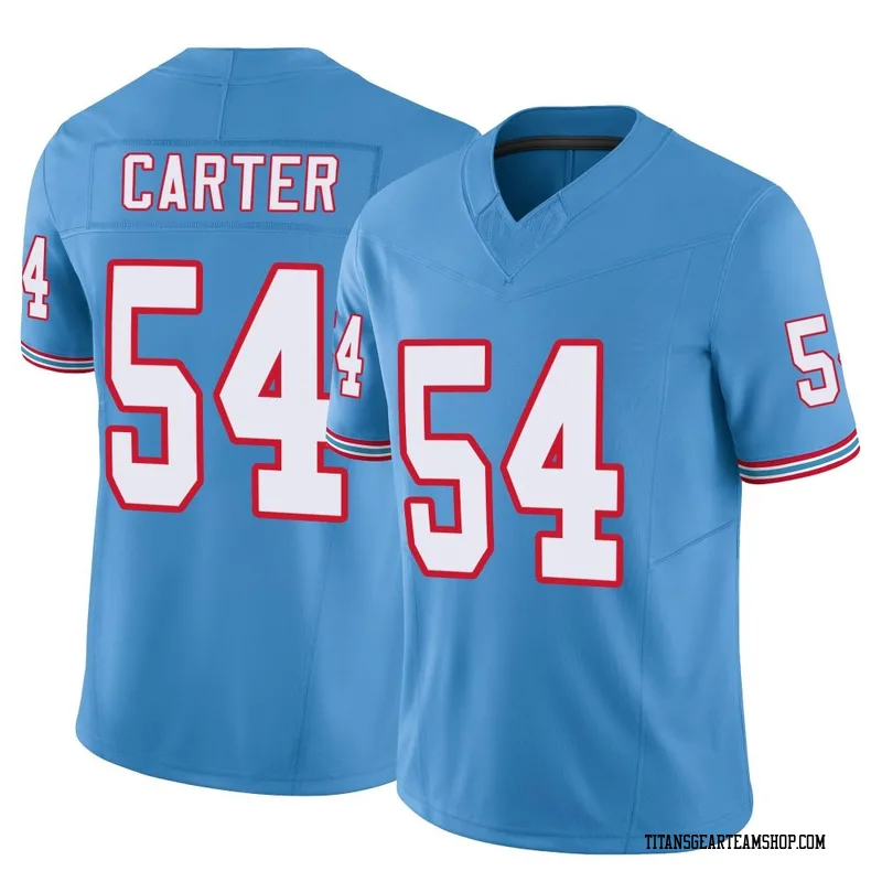 Youth Lorenzo Carter Tennessee Titans Nike Limited Vapor F.U.S.E. Jersey - Light Blue