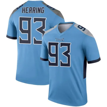 Youth Malik Herring Tennessee Titans Nike Legend Jersey - Light Blue