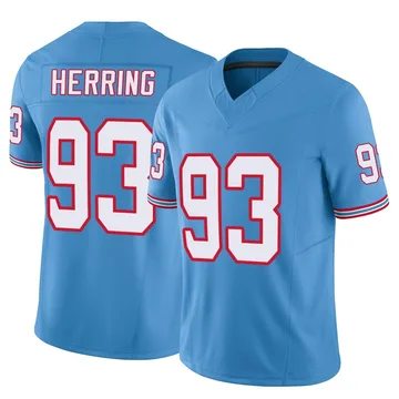 Youth Malik Herring Tennessee Titans Nike Limited Vapor F.U.S.E. Jersey - Light Blue