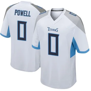 Youth Mani Powell Tennessee Titans Nike Game Jersey - White