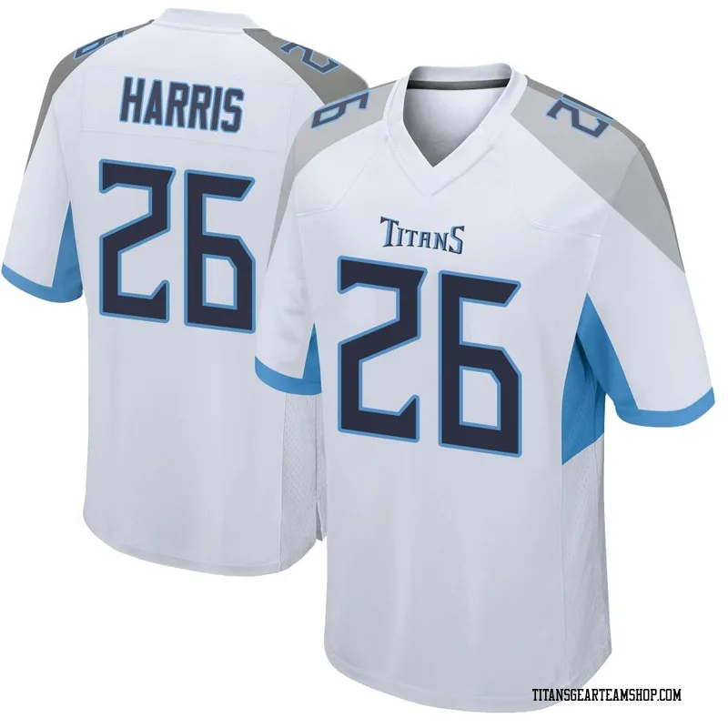Youth Marcus Harris Tennessee Titans Nike Game Jersey - White