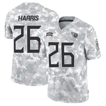 Youth Marcus Harris Tennessee Titans Nike Limited 2024 Salute to Service Jersey - Arctic Camo