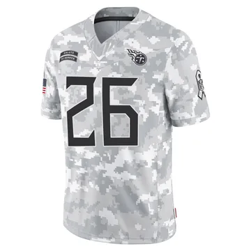 Youth Marcus Harris Tennessee Titans Nike Limited 2024 Salute to Service Jersey - Arctic Camo