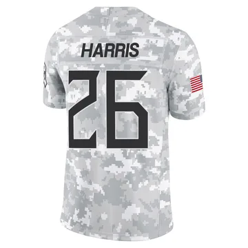 Youth Marcus Harris Tennessee Titans Nike Limited 2024 Salute to Service Jersey - Arctic Camo