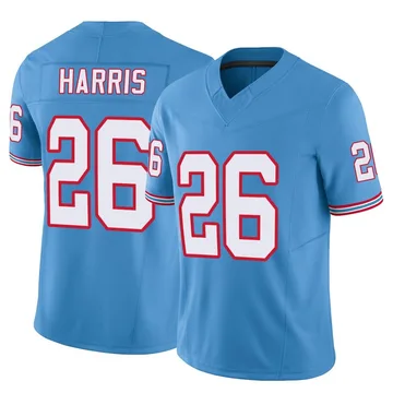 Youth Marcus Harris Tennessee Titans Nike Limited Vapor F.U.S.E. Jersey - Light Blue
