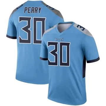 Youth Mark Perry Tennessee Titans Nike Legend Jersey - Light Blue