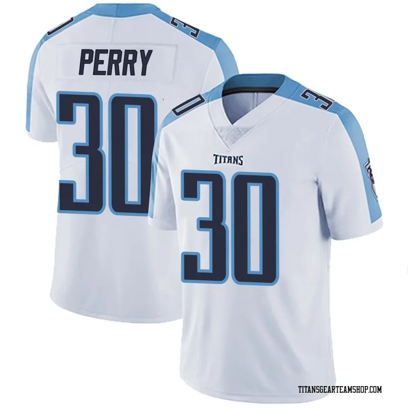 Youth Mark Perry Tennessee Titans Nike Limited Vapor Untouchable Jersey - White