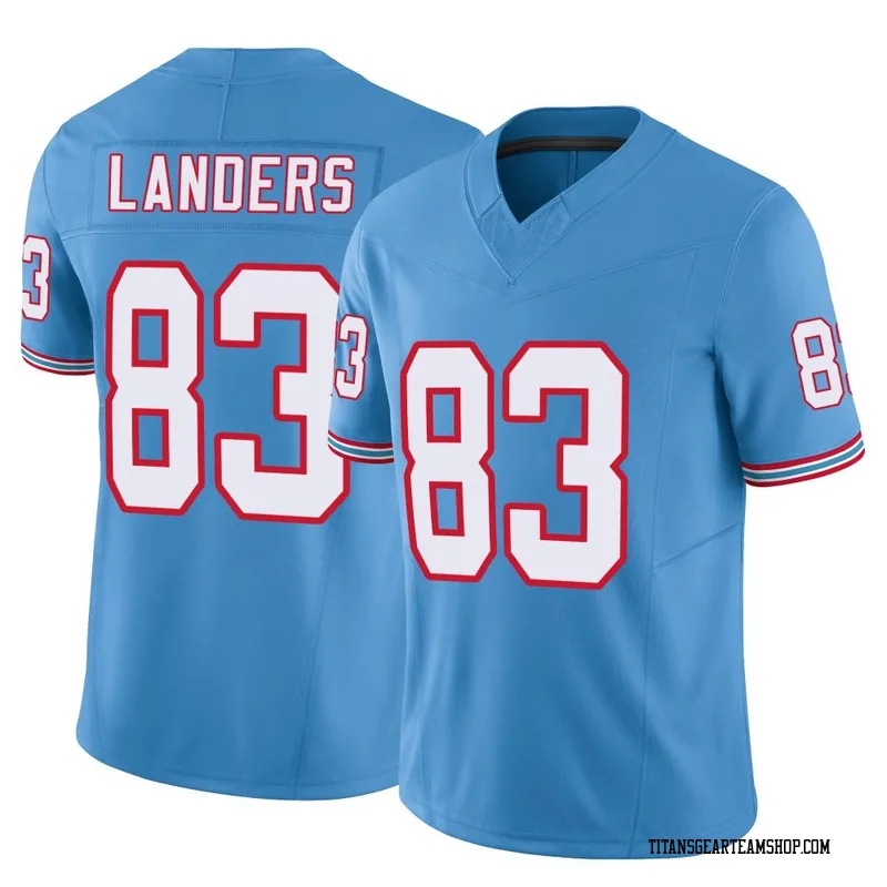 Youth Matt Landers Tennessee Titans Nike Limited Vapor F.U.S.E. Jersey - Light Blue