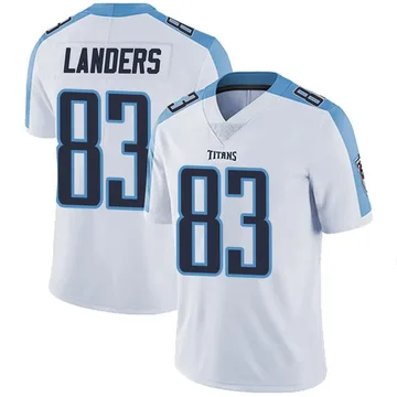Youth Matt Landers Tennessee Titans Nike Limited Vapor Untouchable Jersey - White