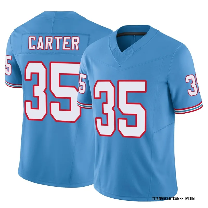 Youth Michael Carter Tennessee Titans Nike Limited Vapor F.U.S.E. Jersey - Light Blue