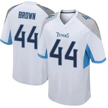 Youth Mike Brown Tennessee Titans Nike Game Jersey - White