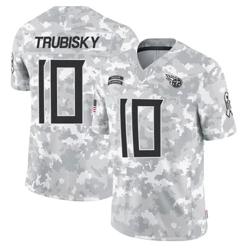 Youth Mitchell Trubisky Tennessee Titans Nike Limited 2024 Salute to Service Jersey - Arctic Camo