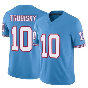 Youth Mitchell Trubisky Tennessee Titans Nike Limited Vapor F.U.S.E. Jersey - Light Blue