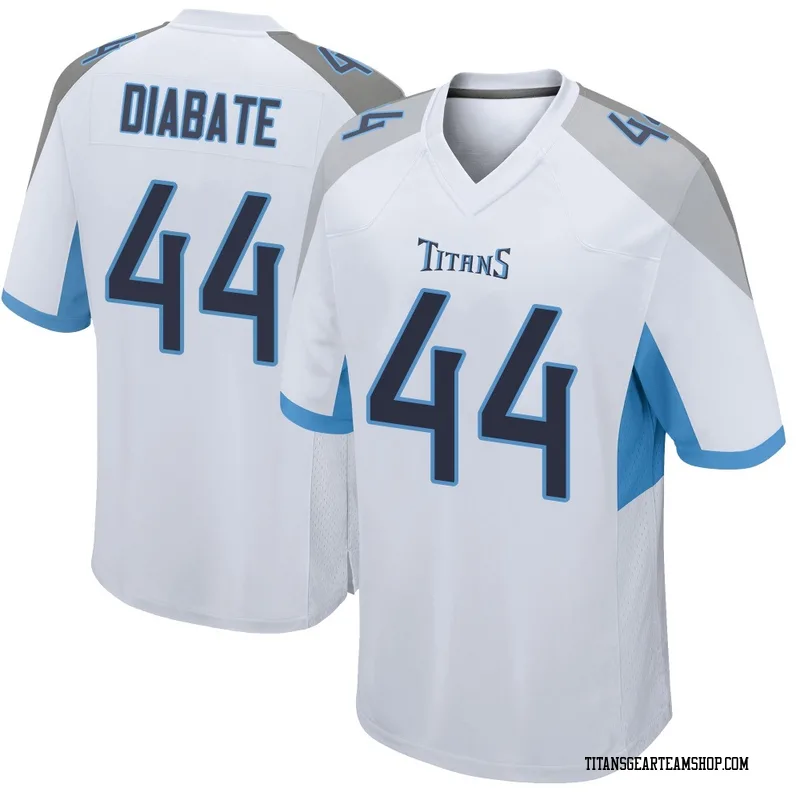 Youth Mohamoud Diabate Tennessee Titans Nike Game Jersey - White