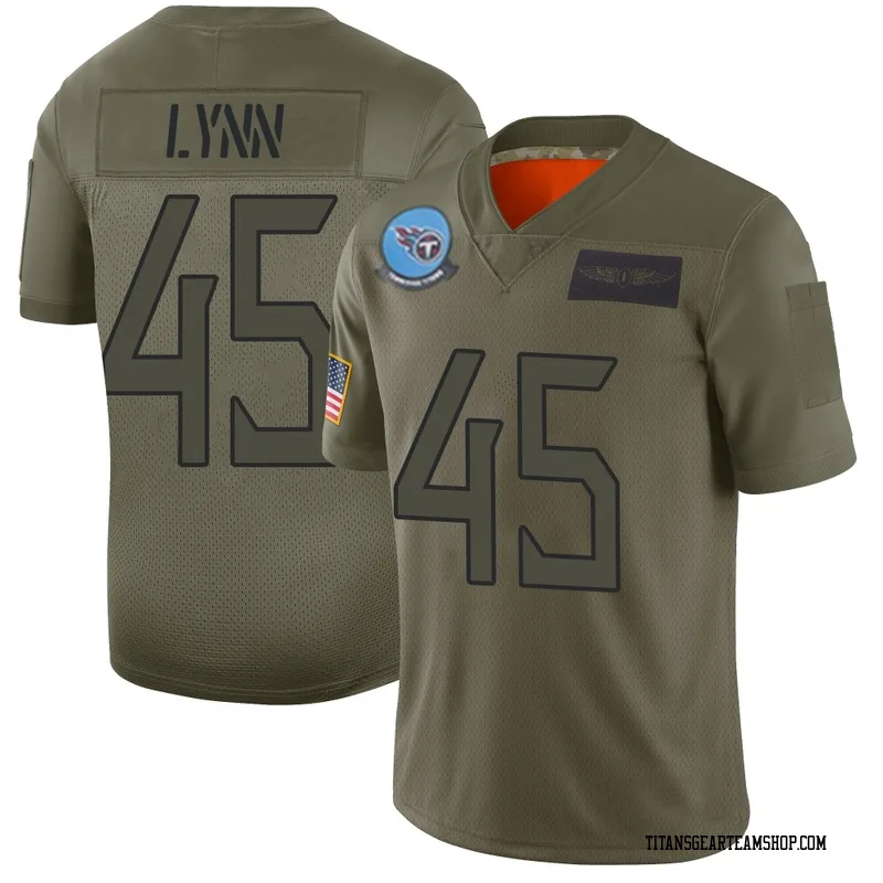 Youth Nate Lynn Tennessee Titans Nike Limited 2019 Salute to Service Jersey - Camo