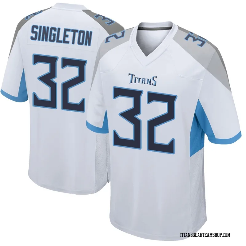 Youth Nicholas Singleton Tennessee Titans Nike Game Jersey - White