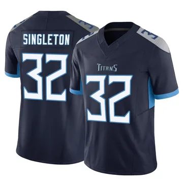 Youth Nicholas Singleton Tennessee Titans Nike Limited Vapor F.U.S.E. Jersey - Navy