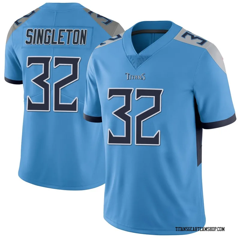Youth Nicholas Singleton Tennessee Titans Nike Limited Vapor Untouchable Jersey - Light Blue