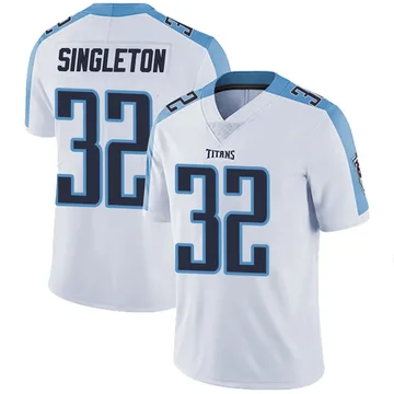 Youth Nicholas Singleton Tennessee Titans Nike Limited Vapor Untouchable Jersey - White