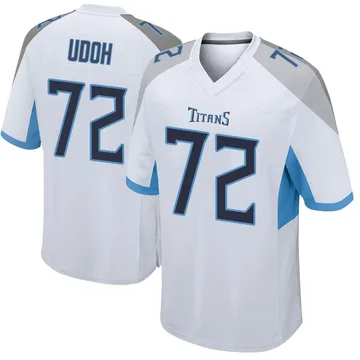 Youth Olisaemeka Udoh Tennessee Titans Nike Game Jersey - White