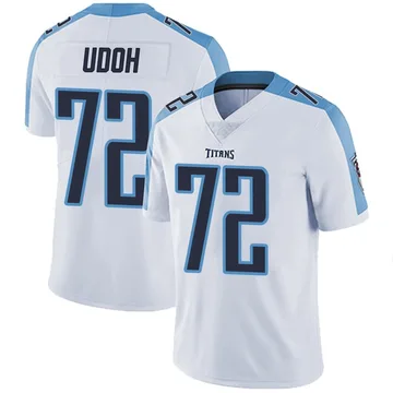 Youth Olisaemeka Udoh Tennessee Titans Nike Limited Vapor Untouchable Jersey - White