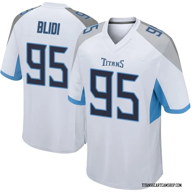 Youth Philip Blidi Tennessee Titans Nike Game Jersey - White