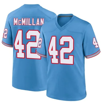 Youth Raekwon McMillan Tennessee Titans Nike Game Oilers Throwback Alternate Jersey - Light Blue
