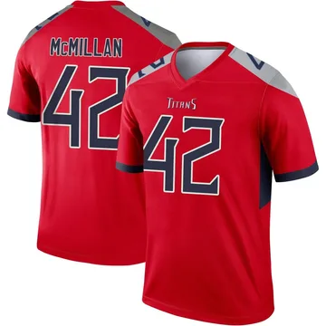Youth Raekwon McMillan Tennessee Titans Nike Legend Inverted Jersey - Red