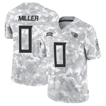 Youth Rasheed Miller Tennessee Titans Nike Limited 2024 Salute to Service Jersey - Arctic Camo