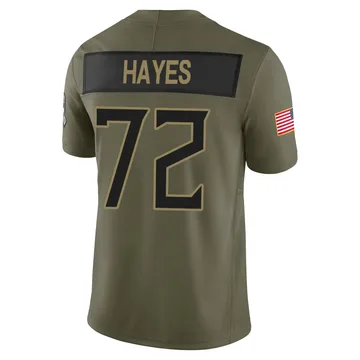 Youth Ryan Hayes Tennessee Titans Nike Limited 2025 Salute to Service Jersey - Olive