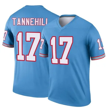 Youth Ryan Tannehill Tennessee Titans Nike Legend Oilers Throwback Jersey - Light Blue