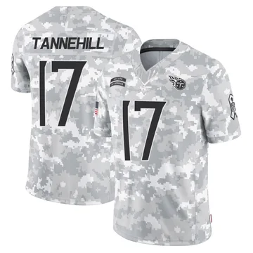 Youth Ryan Tannehill Tennessee Titans Nike Limited 2024 Salute to Service Jersey - Arctic Camo