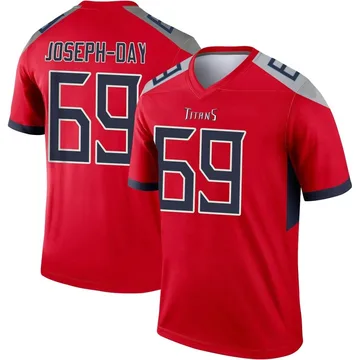 Youth Sebastian Joseph-Day Tennessee Titans Nike Legend Inverted Jersey - Red