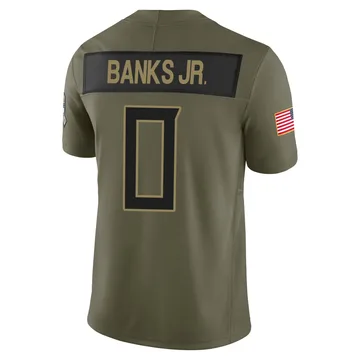 Youth Shad Banks Jr. Tennessee Titans Nike Limited 2025 Salute to Service Jersey - Olive