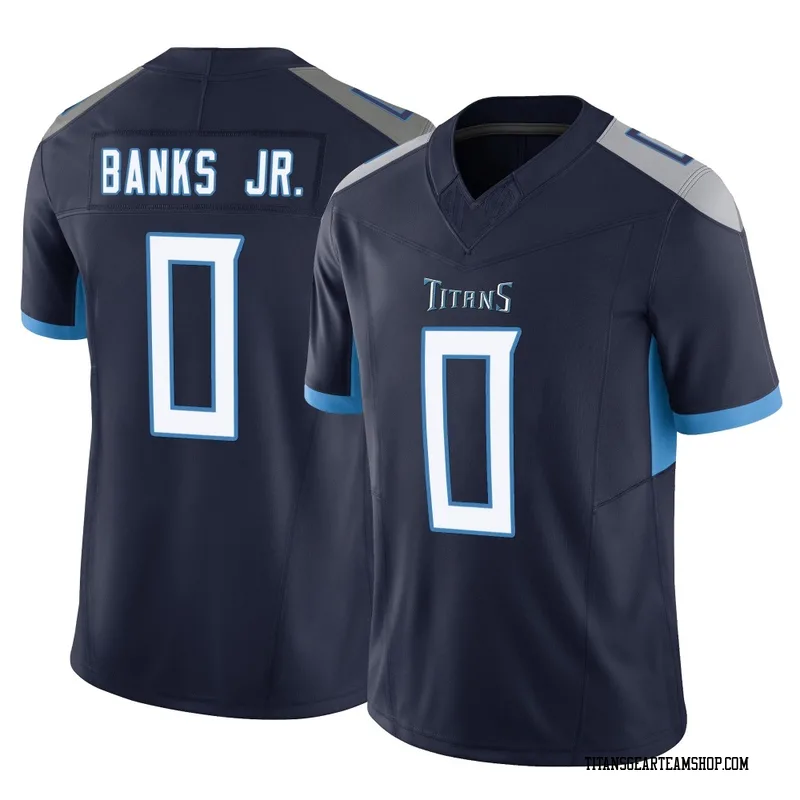 Youth Shad Banks Jr. Tennessee Titans Nike Limited Vapor F.U.S.E. Jersey - Navy