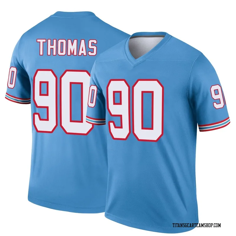 Youth Solomon Thomas Tennessee Titans Nike Legend Oilers Throwback Jersey - Light Blue