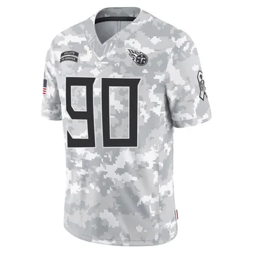 Youth Solomon Thomas Tennessee Titans Nike Limited 2024 Salute to Service Jersey - Arctic Camo