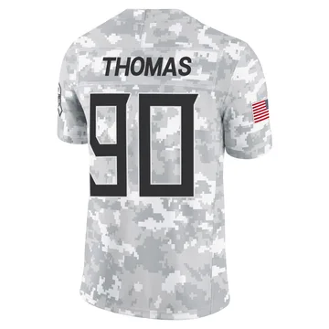 Youth Solomon Thomas Tennessee Titans Nike Limited 2024 Salute to Service Jersey - Arctic Camo