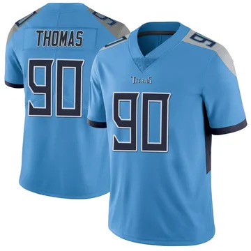 Youth Solomon Thomas Tennessee Titans Nike Limited Vapor Untouchable Jersey - Light Blue