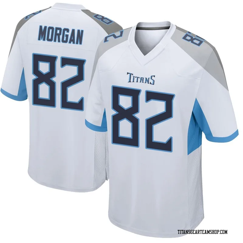 Youth Stanley Morgan Jr. Tennessee Titans Nike Game Jersey - White