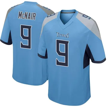 Youth Steve McNair Tennessee Titans Nike Game Jersey - Light Blue