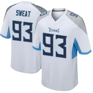Youth T'Vondre Sweat Tennessee Titans Nike Game Jersey - White