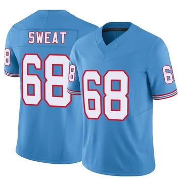 Youth T'Vondre Sweat Tennessee Titans Nike Limited Vapor F.U.S.E. Jersey - Light Blue