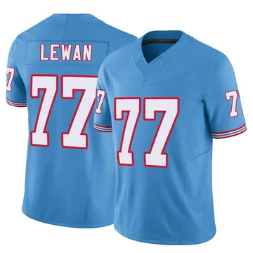 Youth Taylor Lewan Tennessee Titans Nike Limited Vapor F.U.S.E. Jersey - Light Blue