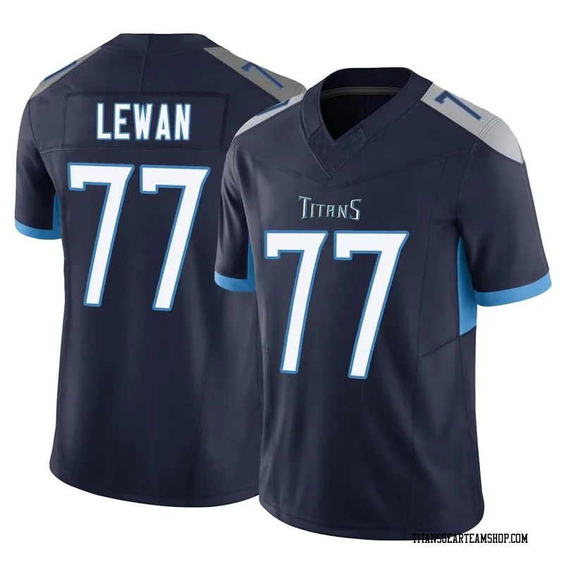 Youth Taylor Lewan Tennessee Titans Nike Limited Vapor F.U.S.E. Jersey - Navy