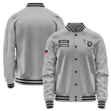 Youth Tennessee Titans Gray Salute to Service Performance Jacket