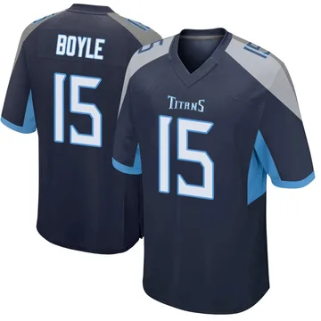 Youth Tim Boyle Tennessee Titans Nike Game Jersey - Navy